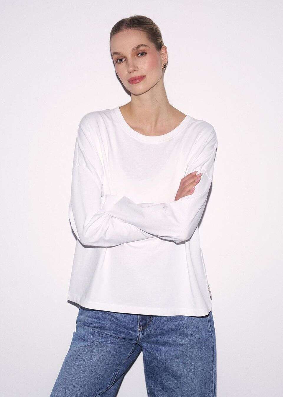 Bluzka o kroju oversize