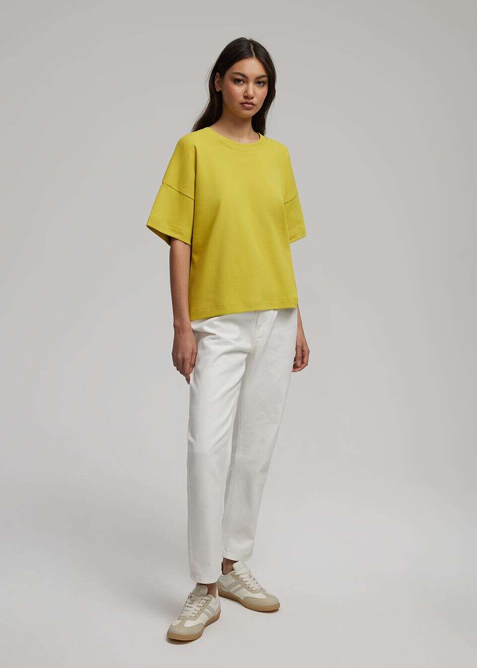 T-shirt damski oversize HEAVY-COTTON