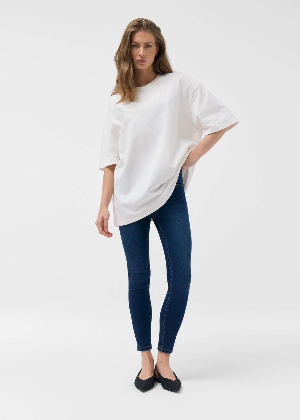 Jeansy damskie slim fit