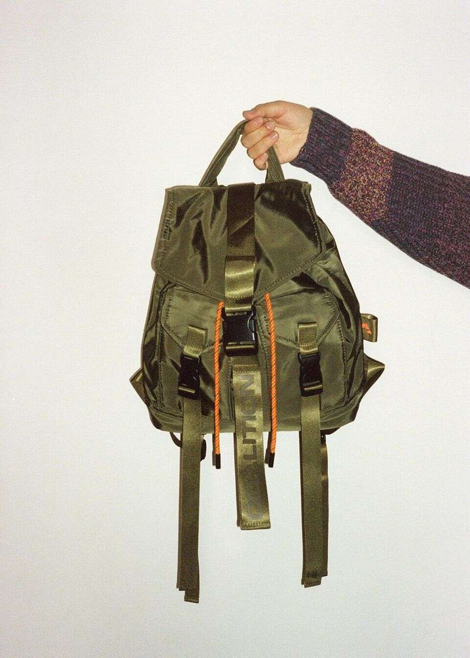 Nylonowy plecak damski