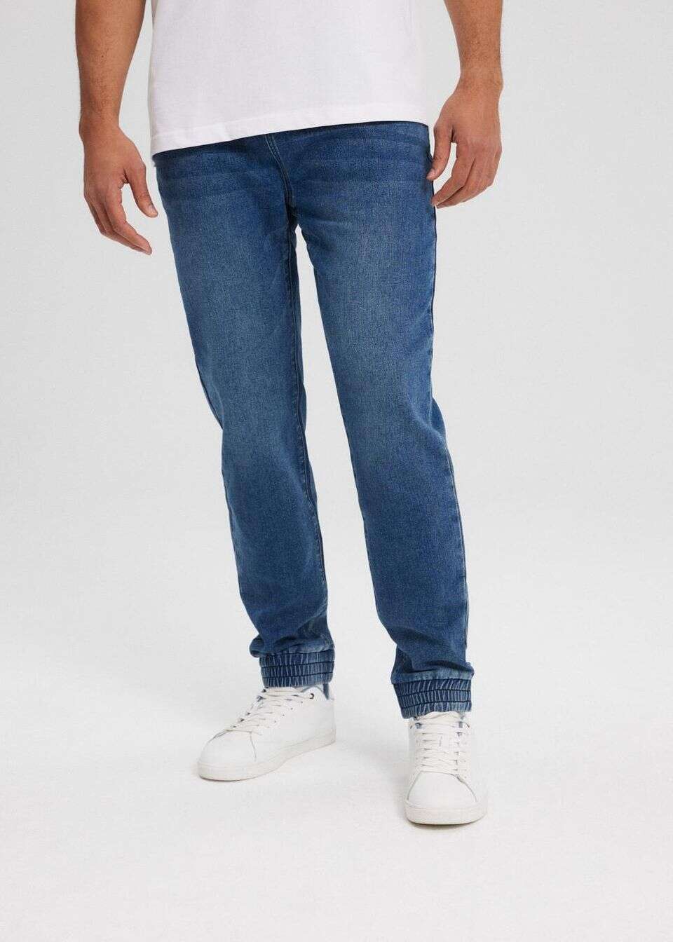 Denimowe joggery