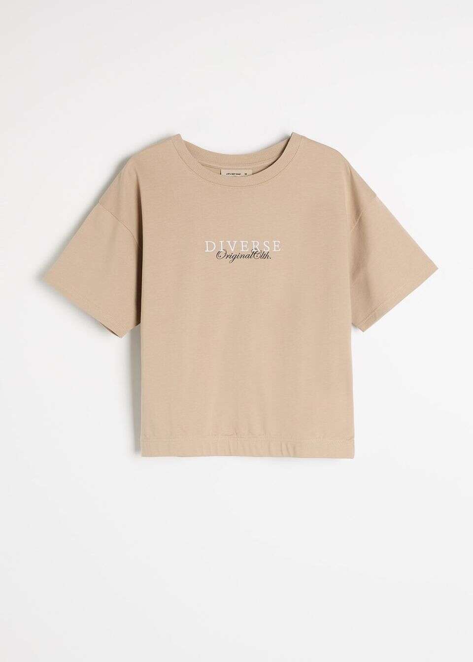 Damski bawełniany T-shirt z nadrukiem