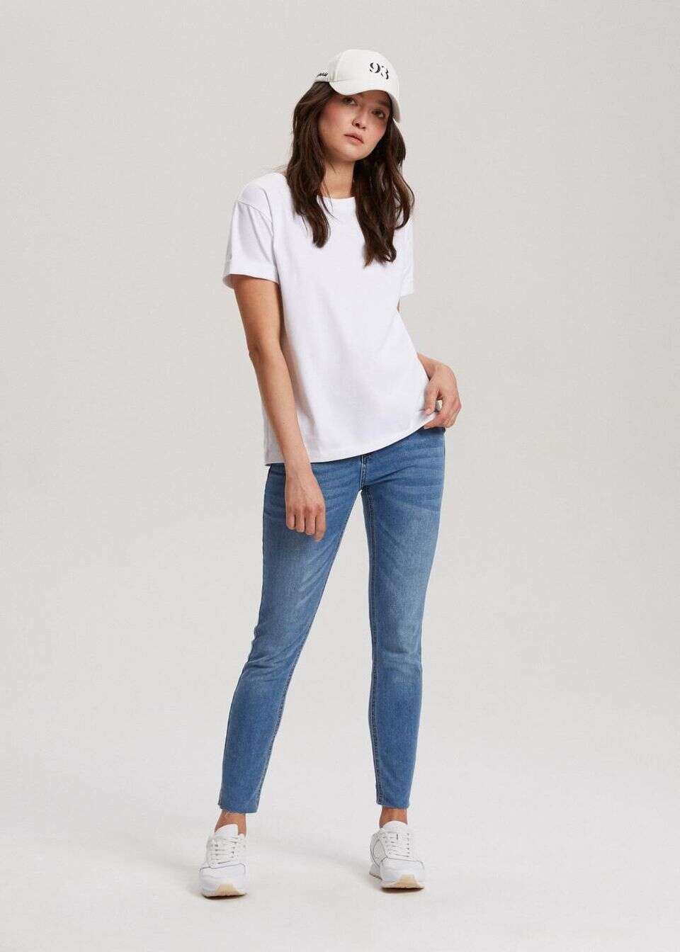 Jeansy skinny z efektem chłodzącym