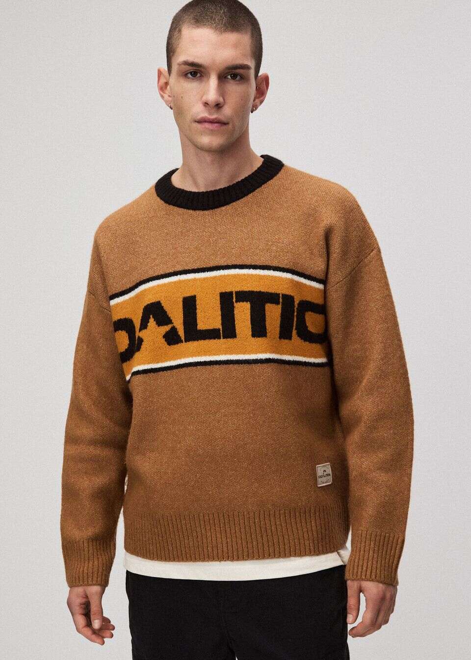 Sweter z nadrukiem