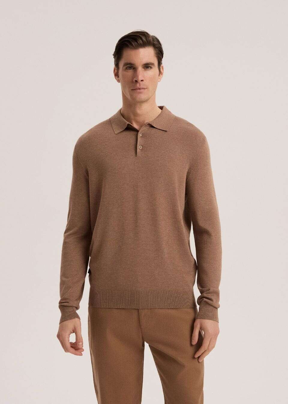 Sweter męski polo