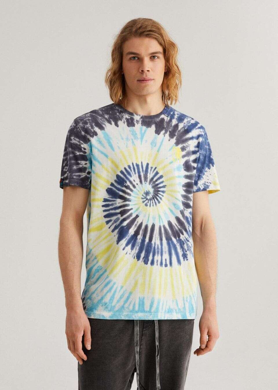 Koszulka z krótkim rękawem z efektem tie dye