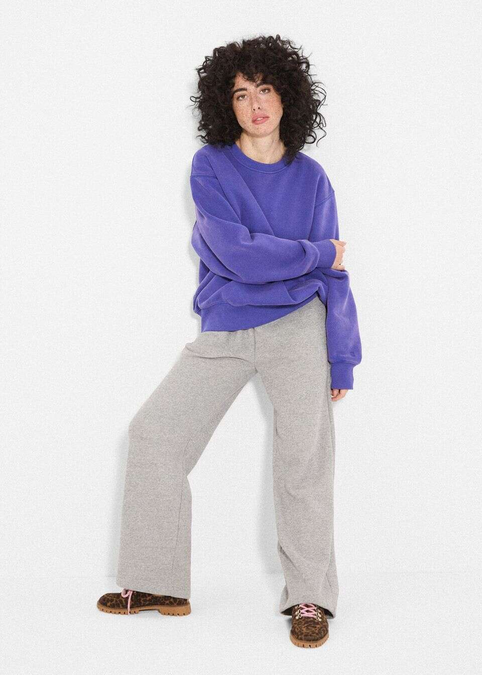 Bluza damska o luźnym kroju