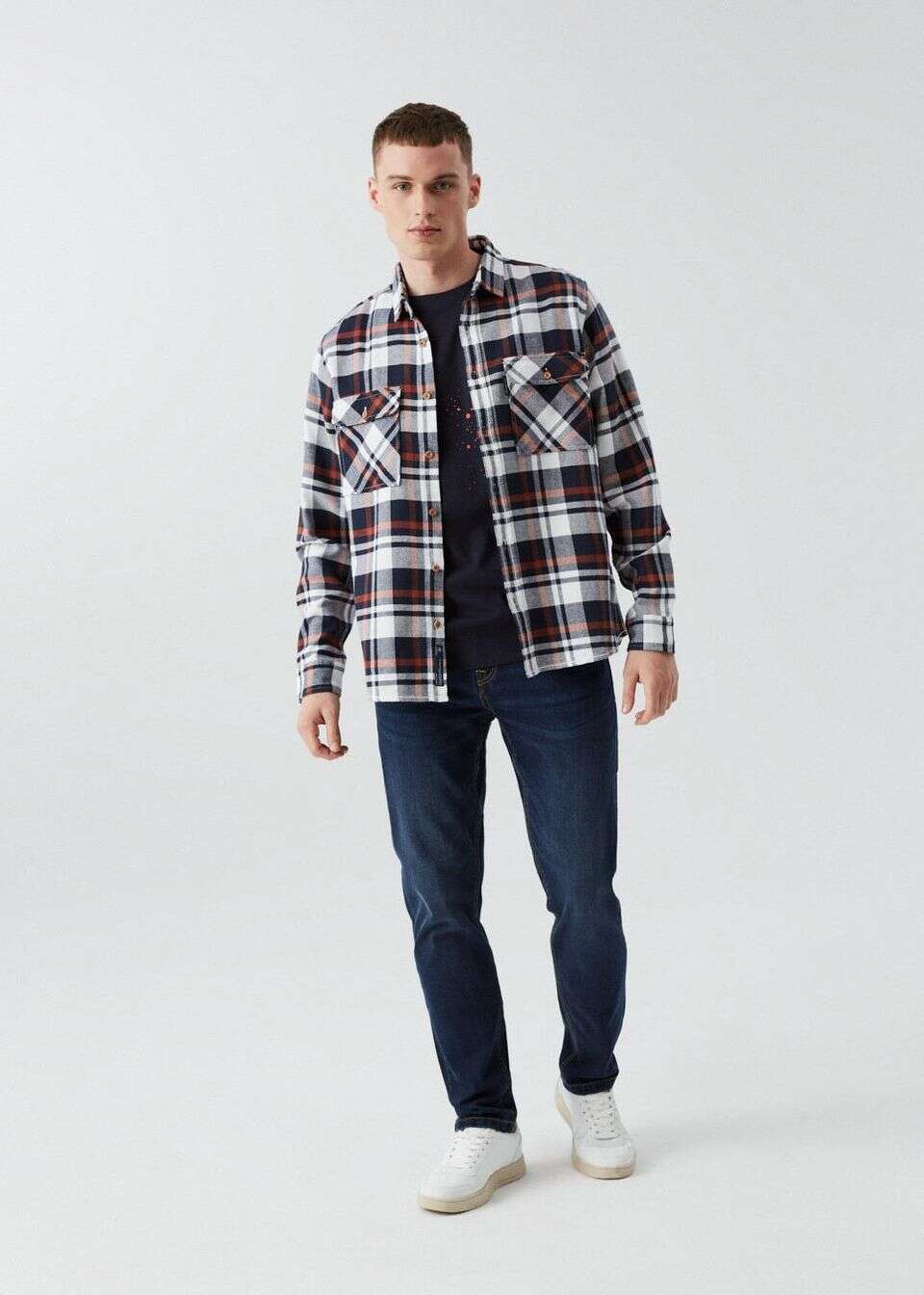Klasyczne jeansy o kroju slim fit