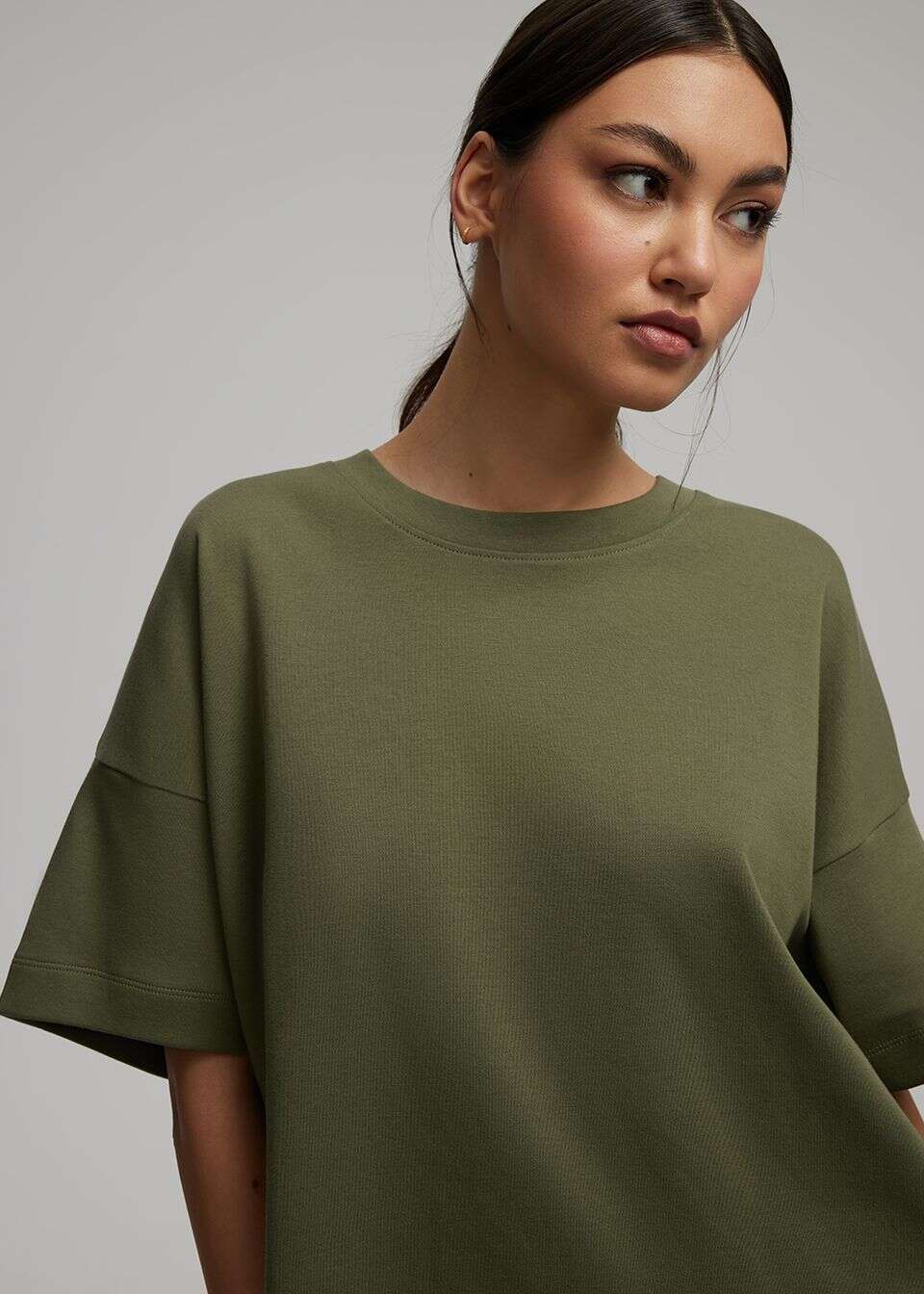 T-shirt damski oversize HEAVY-COTTON