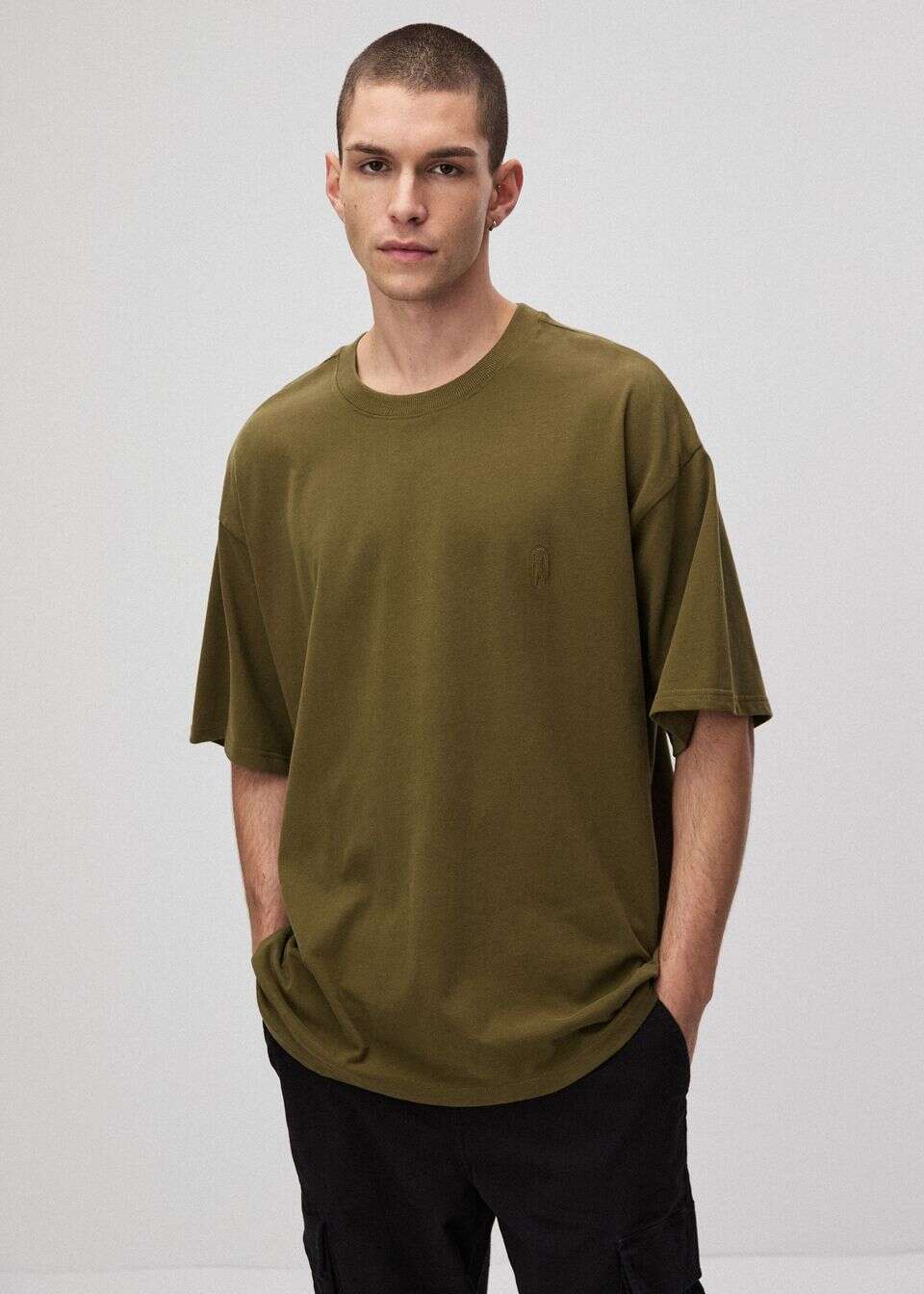 Koszulka oversize z bawełny